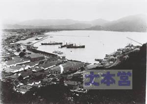 ユダヤ難民が上陸した頃の敦賀港