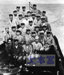 伊号第二九潜水艦乗員とスバス・チャンドラ・ボース