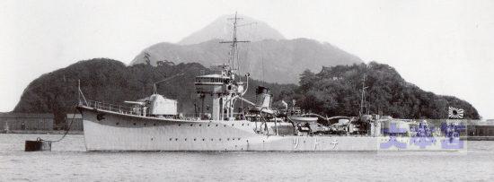 水雷艇「真鶴」（「友鶴」と同型）の竣工時