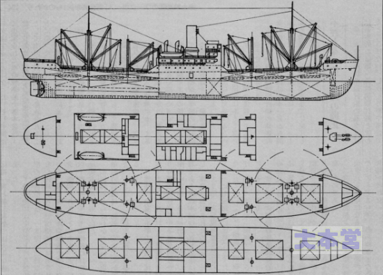 1A型船型図
