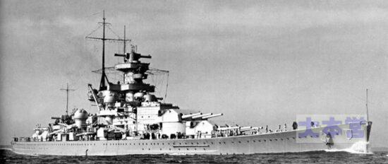 戦艦シャルンホルストの竣工時