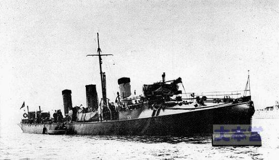 最初の駆逐艦ハヴォック