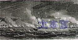 イギリス艦隊、戦闘が旗艦ユーリアラス