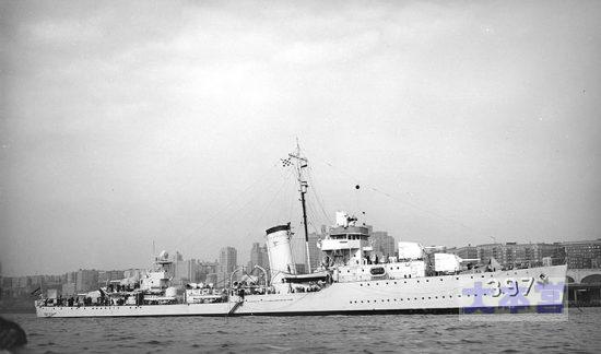アメリカ駆逐艦「ベンハム」