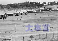 カウラ収容所で野球を楽しむ日本軍捕虜