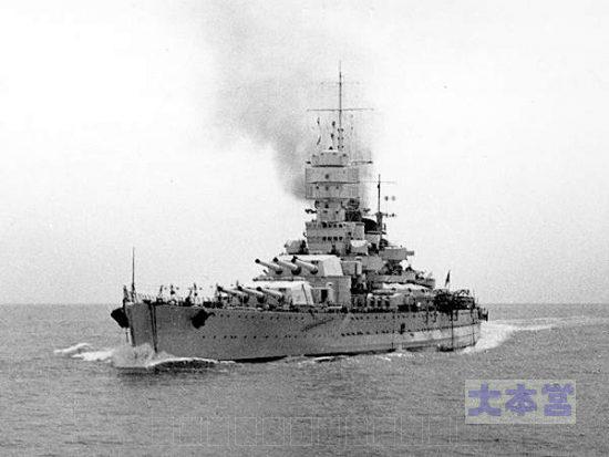 戦艦ヴィットリオ・ヴェネト1940