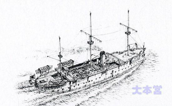 葛城級コルベット「武蔵」